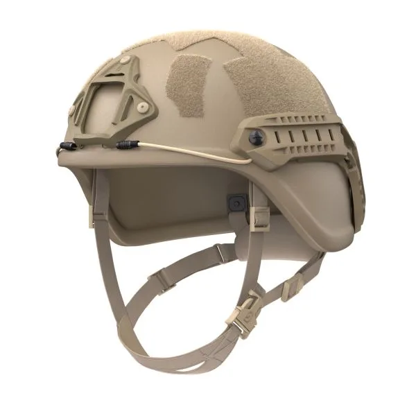 Casco ACH de aramida en arena