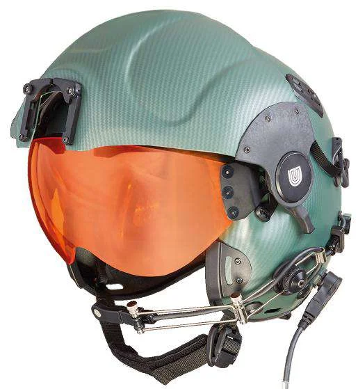 Casco UYGAR de tripulación de helicóptero con visor