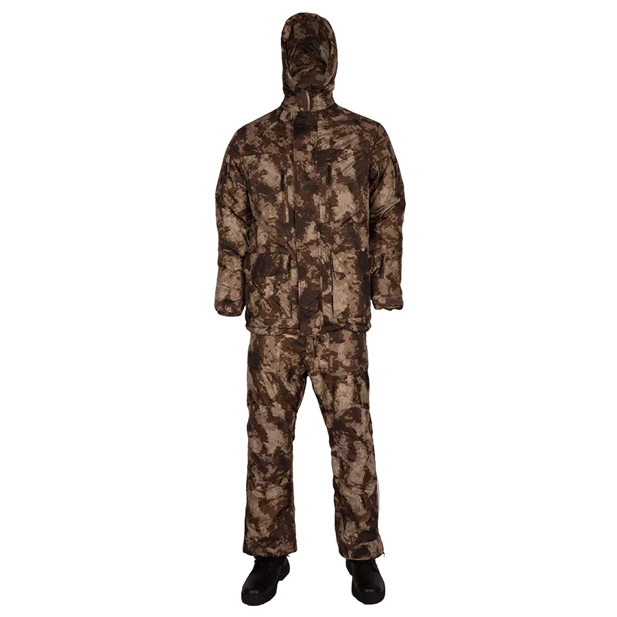 Conjunto de aislamiento para frío extremo, vista frontal