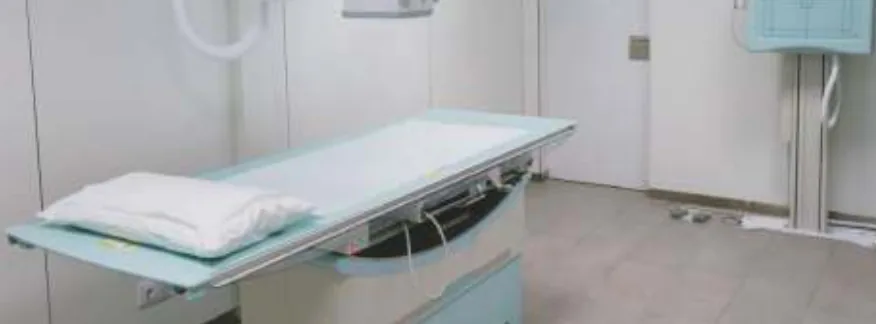 Muayene masalı radyoloji odası